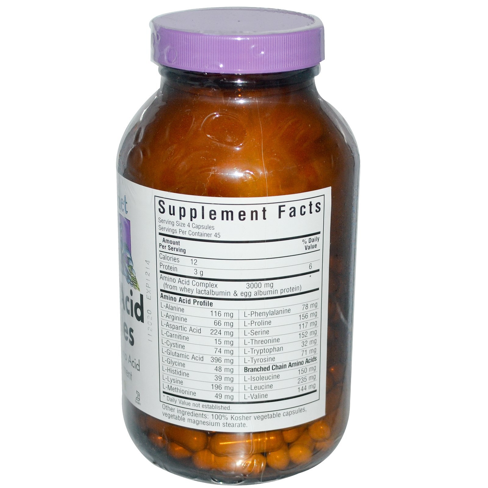 Complete Amino Acid Supplement | Buy Best Bluebonnet Amino ...