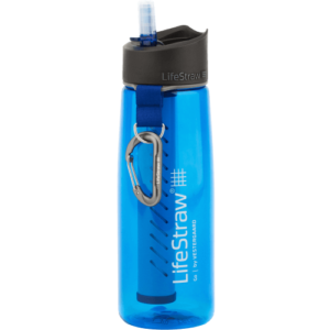 LIFESTRAW BOTTLE - LIFESTRAW GO PORTABLE WATER PURIFIER FOR OUTDOORS
