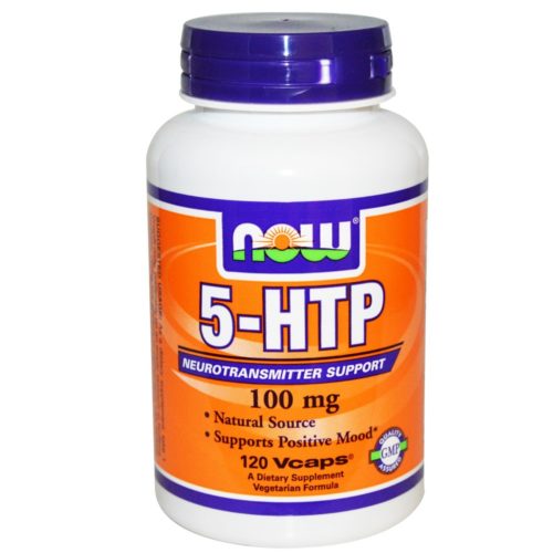 Now Foods 5-HTP 100 mg 120 Vcaps Supplement in India from VitSupp