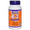 Now Vitamin B-2 Riboflavin Supplement 100 mg 100 Capsules