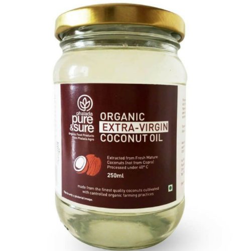 Pure & Sure Organic Extra Virgin Coconut Oil - 250ml