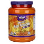 Buy Organic Pea Protein Powder Natural Unflavoured 680g by Now Foods