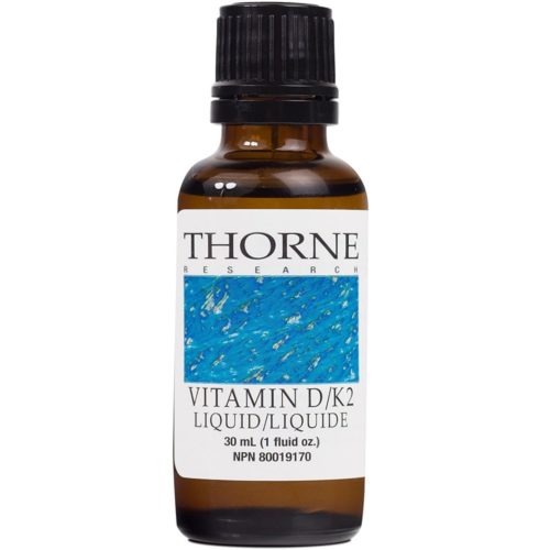 Thorne Liquid Vitamin D and K Supplements 30 ml