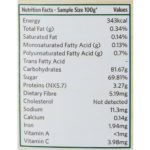 Organic India Dehydrated Mango Slices - 200 Gm-ingredient