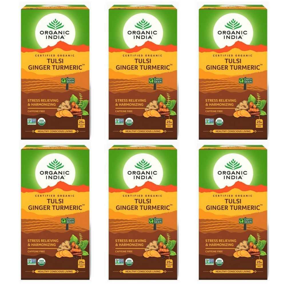 Buy Tulsi Ginger Green Tea Online  Best Prices in India  VAHDAM India